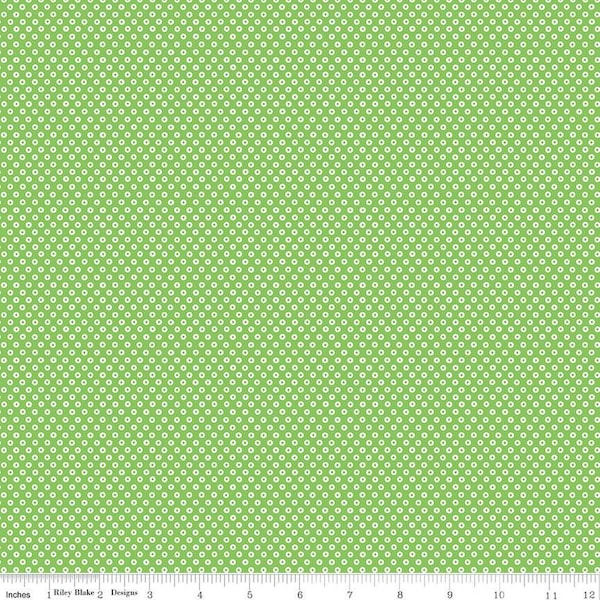 Storytime 30s Dots Green by RBD for Riley Blake Designs