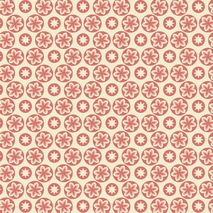 Cocoa Pink Starfruit Camelia by Laundry Basket Quilts for Andover