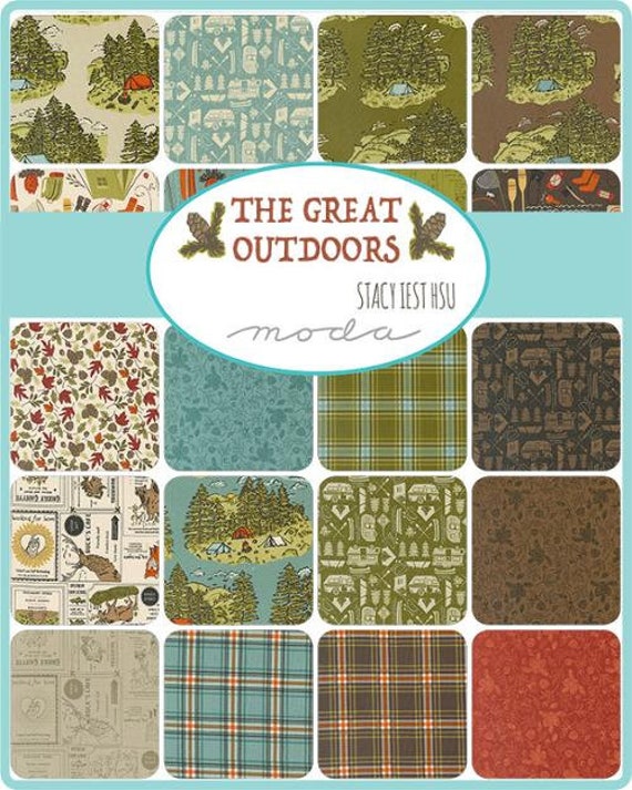 The Great Outdoors: Camping Gear in Forest The Great Outdoors: Camping Gear in Forest