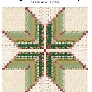 Virginia Star Mini Joy Quilt Pattern by Laundry Basket Quilts, Edyta Sitar