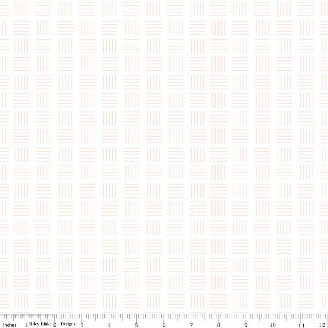 Hush Hush 3 Scallop Sketching for Riley Blake Fabrics - Etsy