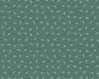 Harmony Bees Teal for Riley Blake