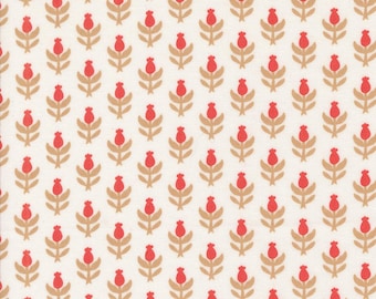Buon Natale Christmas Thistle Snowflake by Fig Tree for Moda Fabrics END OF BOLT