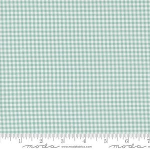 Shine Gingham Sky By Sweetwater for Moda Fabrics