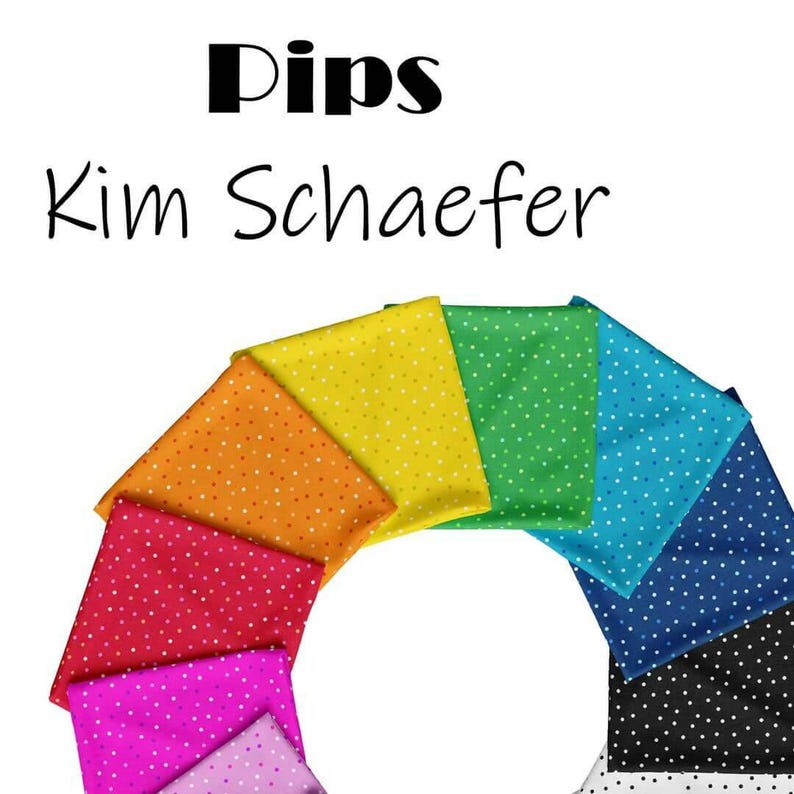 Pips Pink by Kim Schaefer for Andover Fabrics - Etsy