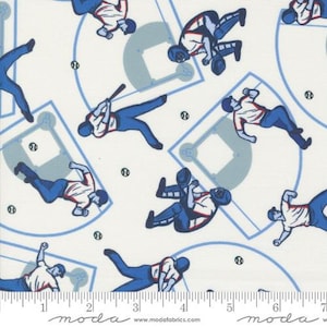 Play Ball Home Run Chalk by Moda Fabrics