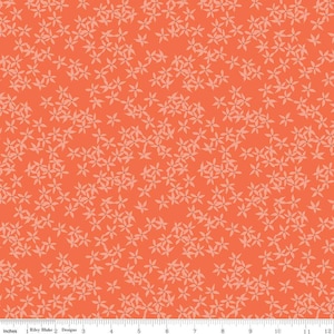 Maple Floral Salmon by Gabrielle Neil Design for Riley Blake Designs