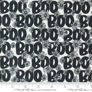 Noir Boo Ghost by Alli K Design for Moda Fabrics