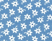 Basket of Blooms Flowers Evening for Robert Kaufman 1930 s Reproduction Fabric