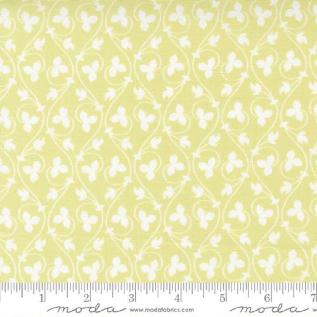 Cinnamon and Cream Sprout Acorn Vines by Fig Tree and Co. for Moda ...