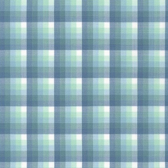 Kitchen Window Wovens Plaid in Dusty Blue Kitchen Window Wovens Plaid in Dusty Blue