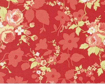Fruit Cocktail Summer Floral Cherry by Fig Tree Co for Moda Fabric
