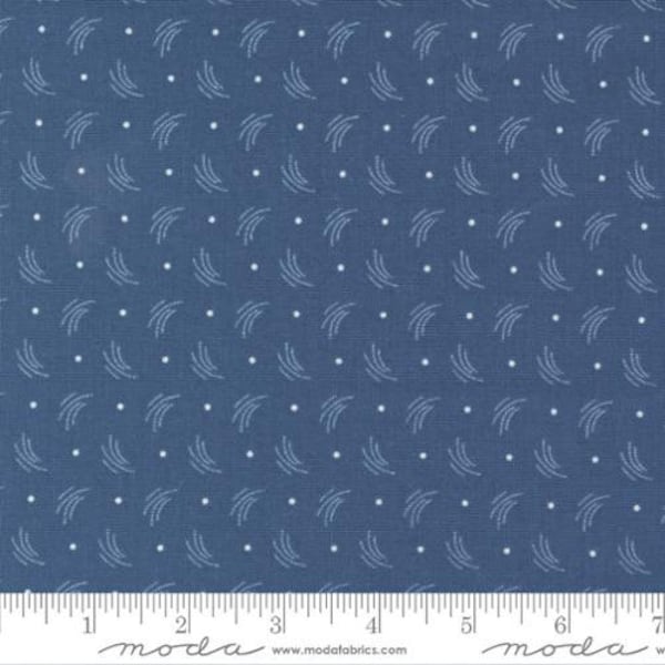 Blueberry Delight Breeze Blueberry by Bunny Hill Designs for Moda