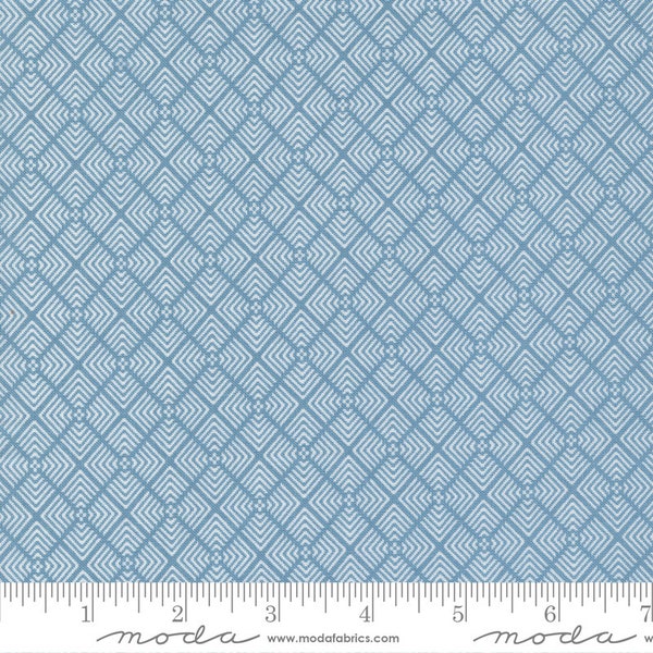 Old Glory American Liberty Square Sky by Lella Boutique for Moda Fabrics