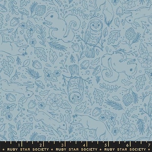 Winterglow: Fauna in Kim Blue Winterglow: Fauna in Kim Blue