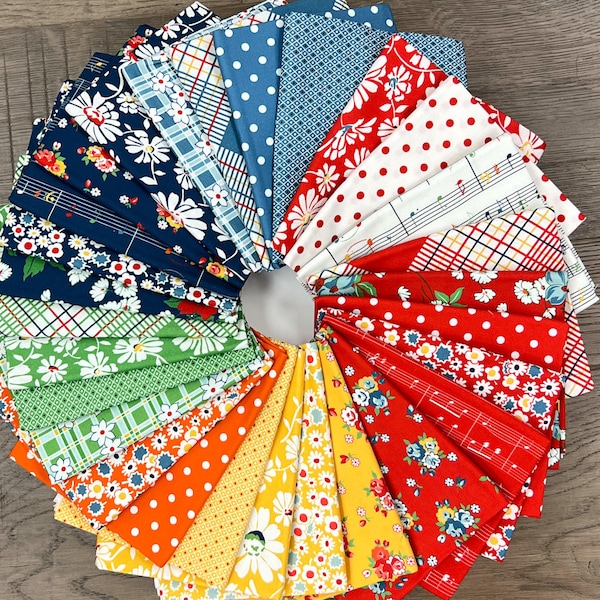 Sweet Melodies Precuts by American Jane for Moda Fabrics