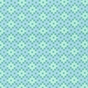 Paintbox Diamonds Fog by Elizabeth Hartman for Robert Kaufman