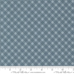 Snowman Gatherings IV Window Pane Frozen by Primitive Gatherings for Moda Fabrics