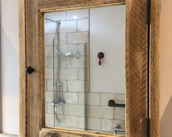 Windermere | Rustic Wooden Bathroom Cabinet.