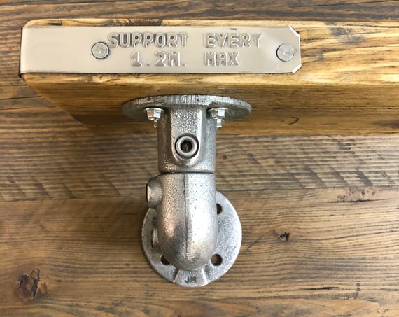 Tilbury-Reclaimed Timber Shelf & industrial Brackets