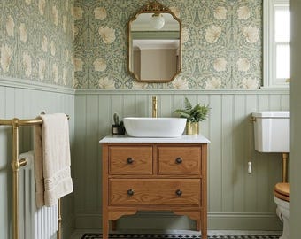 WINCHESTER | Classic Oak 3 Drawer Chest | Solid Oak Bathroom Furniture
