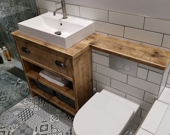 WOOLWICH | Handmade Reclaimed Timber Bathroom Furniture