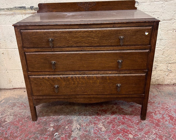 NOW SOLD  | Vintage 188 | Vintage Oak Vanity | Solid Oak Vanity | Vintage Oak | Oak Bathroom Vanity