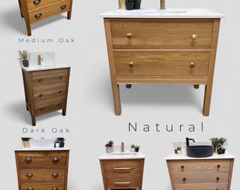 SAMPLES | Oak All Four Oak colours | Solid Oak Furniture