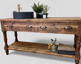 CROSTON 2 | Handmade Reclaimed Timber Bathroom Furniture