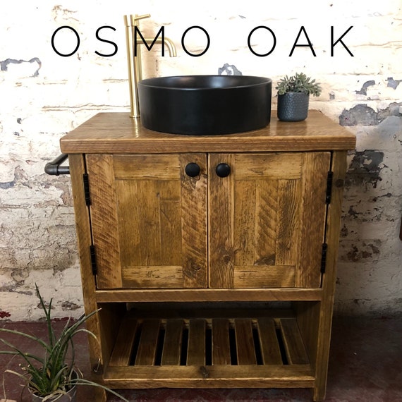 BRIGHTON | Reclaimed Timber Bathroom Vanity Unit