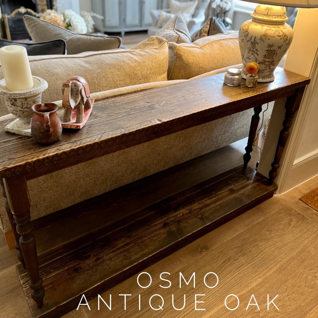 Handmade Reclaimed Wood Console Table | Rustic Sofa Sideboard - Etsy UK