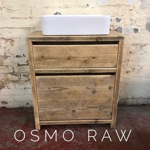 YORK Handmade Bathroom Furniture Bathroom Rustic Etsy UK