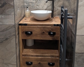 APPLETON | Handmade Reclaimed Timber Bathroom Furniture