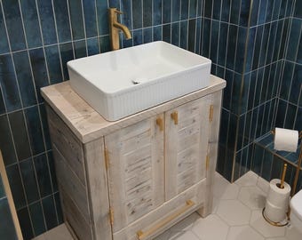 SALCOMBE | Handmade Reclaimed Timber Bathroom Furniture