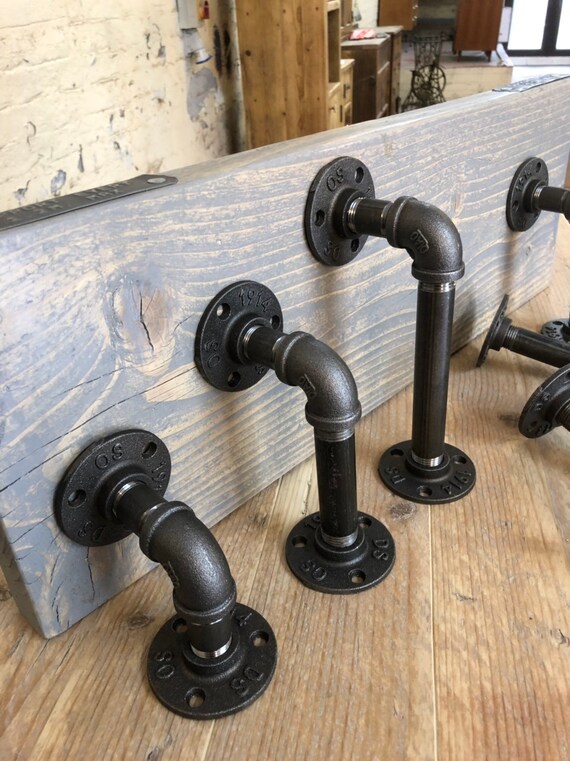 Iron - Industrial Shelf Brackets Pr.