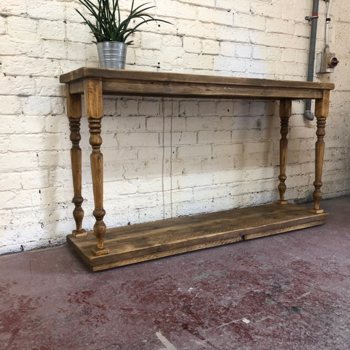 Handmade entry table deals