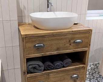 APPLETON | Handmade Reclaimed Timber Bathroom Furniture