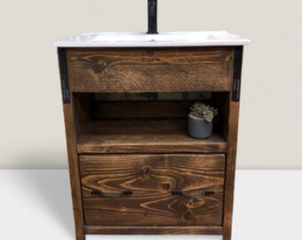 CHELSEA| Handmade Reclaimed Timber Bathroom Furniture