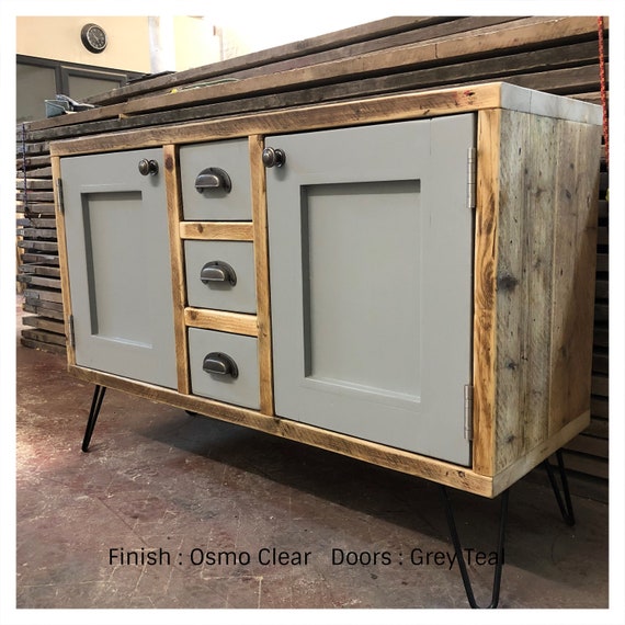 TETBURY | Reclaimed Timber Bathroom Vanity Unit