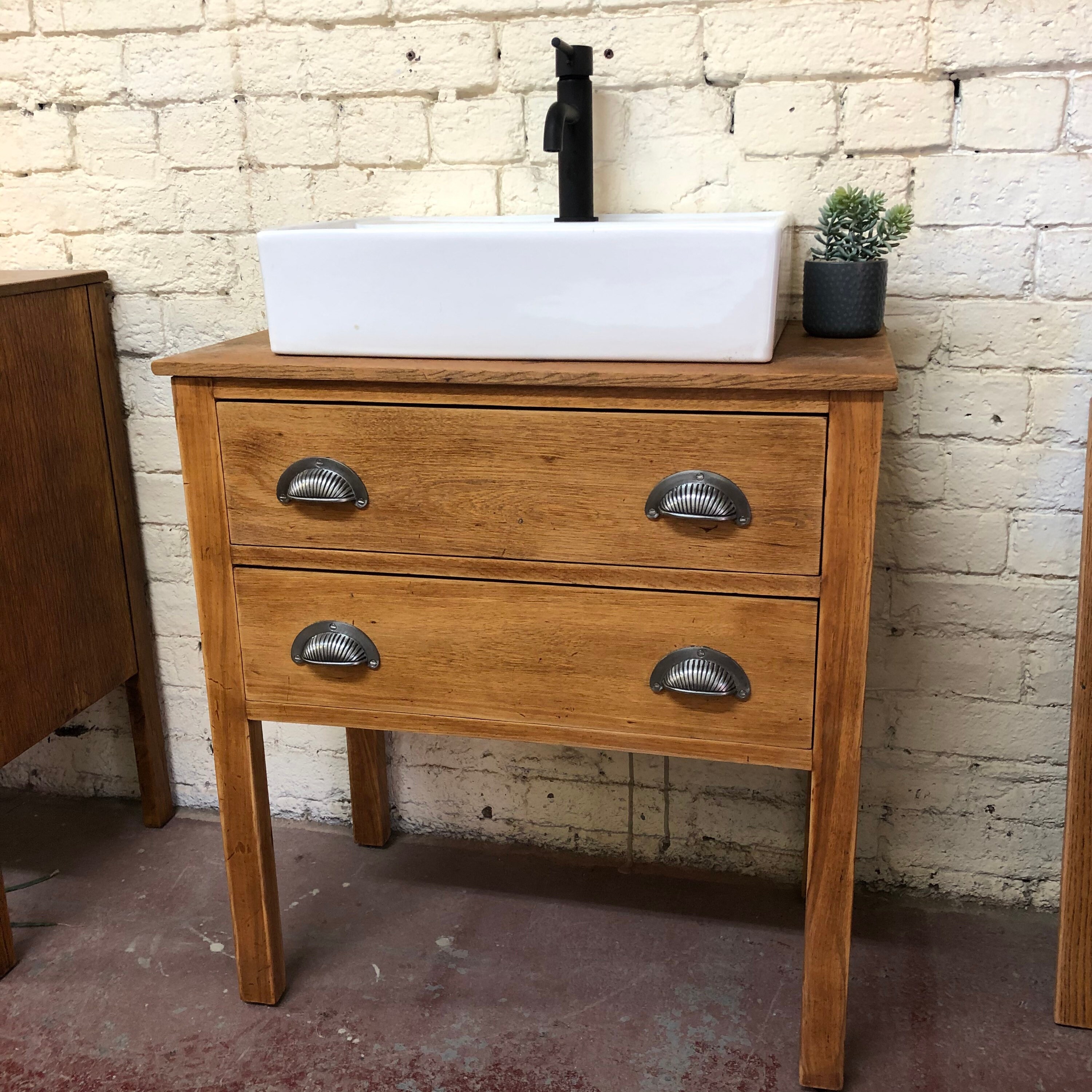 Vintage Oak Bathroom Vanity Including Chester Basin Oak Vanity Vintage Vanity Vintage Oak Bathroom Vanity Including Chester Basin Oak Vanity Vintage Vanity