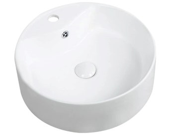 LONDON | ROUND Large Basin 460 x 460 x 155 mm One Tap Hole