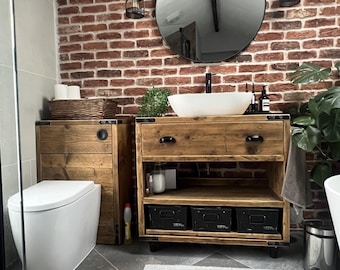 DULWICH | Handmade Reclaimed Timber Bathroom Furniture