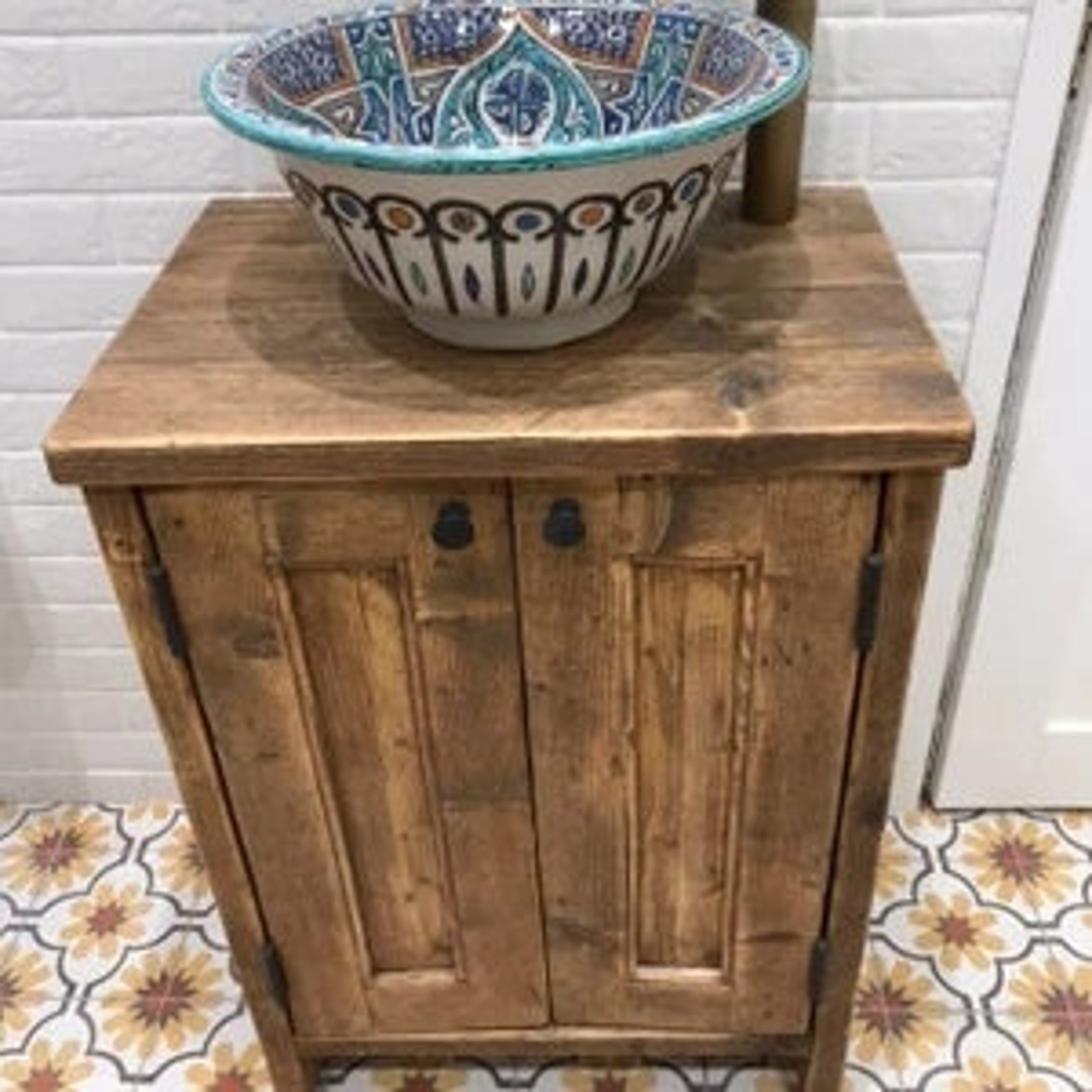 YORK Handmade Bathroom Furniture Bathroom Rustic Etsy UK