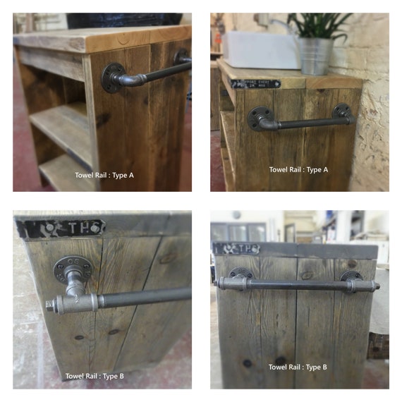 Iron - Industrial Towel rail