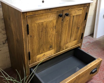 BURFORD | Handmade Reclaimed Timber Bathroom Furniture