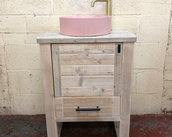 SALCOMBE | Handmade Reclaimed Timber Bathroom Furniture