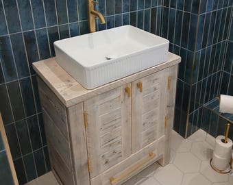 SALCOMBE | Handmade Reclaimed Timber Bathroom Furniture