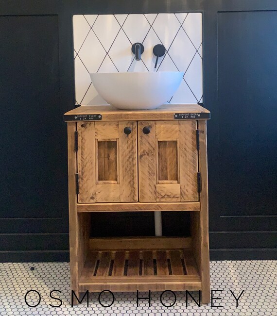 BRIGHTON | Reclaimed Timber Bathroom Vanity Unit