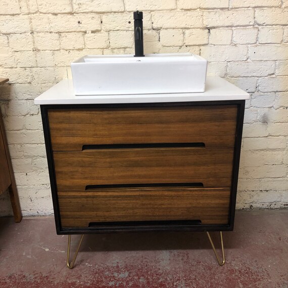 Stag C Line Bathroom Vanity Incl. Quartz Worktop