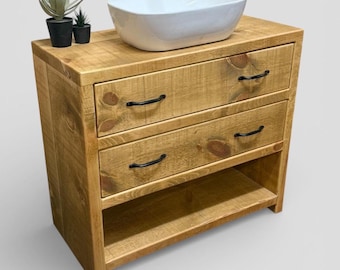 Rustic Pine Vanities